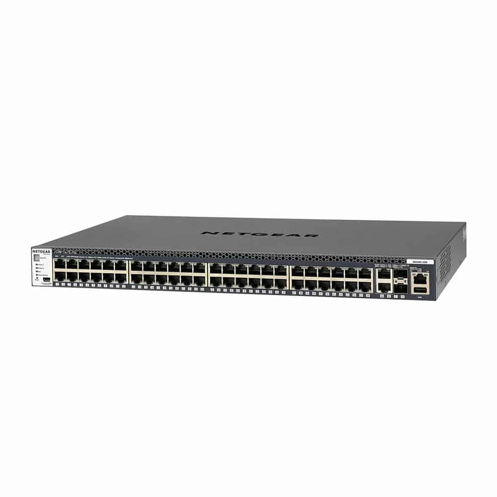 (image for) Netgear 52 Port 10G SFP+ Managed GB Switch GSM4352S-100NES